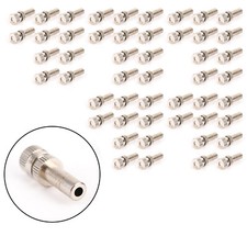 50 Pezzi Ugelli Spray Water Mister Sprinkle per Sistema di Raffreddamento 0.012" Connettore Rapido R