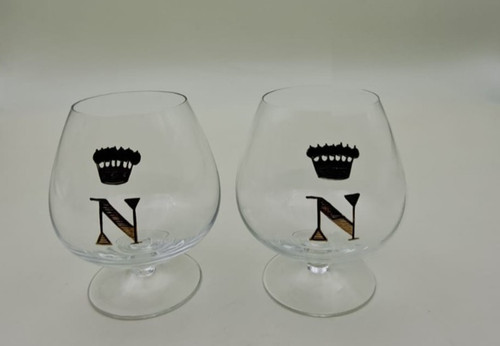 Girevole cognac vetro - girevole,