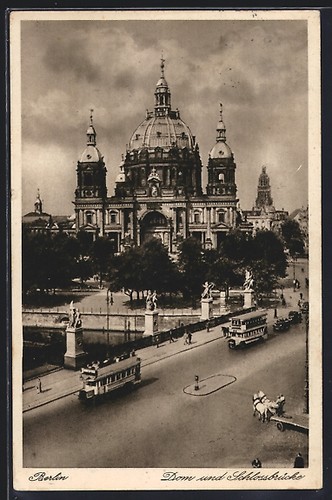 Berlino duomo ponte del - berlino,,