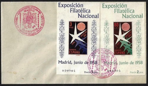 Spagna 1958 intl esposizione - spagna,