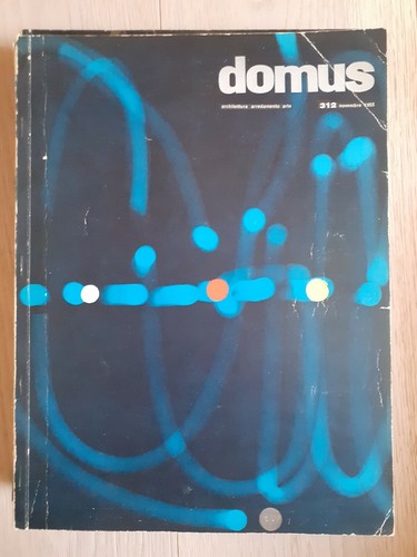 Domus 312 1955 lucio fontana - domus,