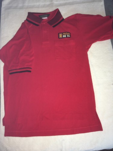 Ferrari polo shirt 2004 fca - ferrari,