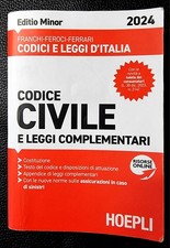 Codice Civile E Leggi Complementari 2024. Con Espansione Online