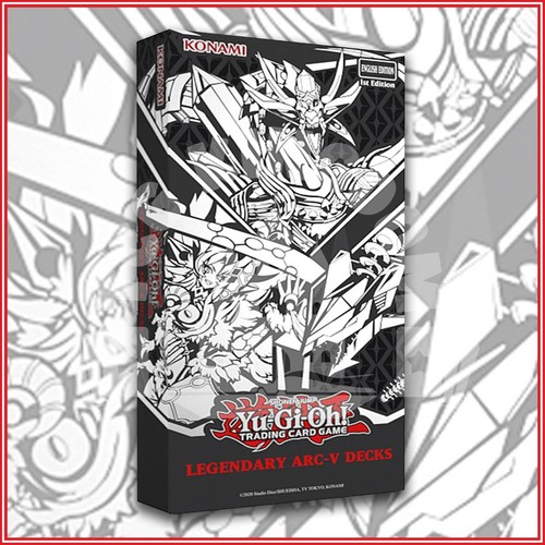 Yugioh mazzi leggendari arc - mazzi, arc-v