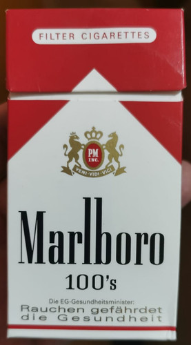 Marlboro 100 germany empty - marlboro, 100's