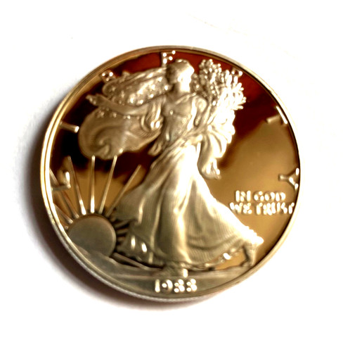 Oncia argento liberty - 1, usa