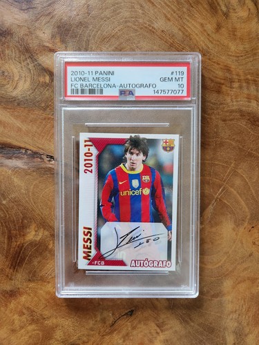 Lionel messi 2010 panini - panini, fc