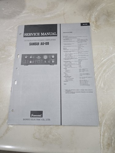 Sansui manuale di - au-d9,