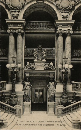 Cpa paris opera - cpa,