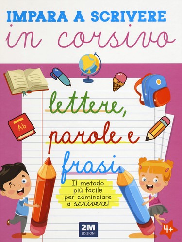 Impara scrivere corsivo - a,