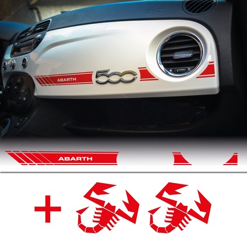 Adesivo per fiat 500 abarth - per,