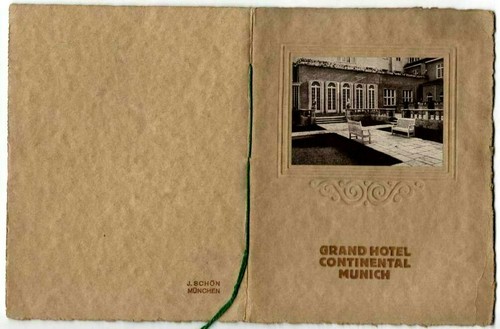Grand hotel continental - continental, munich