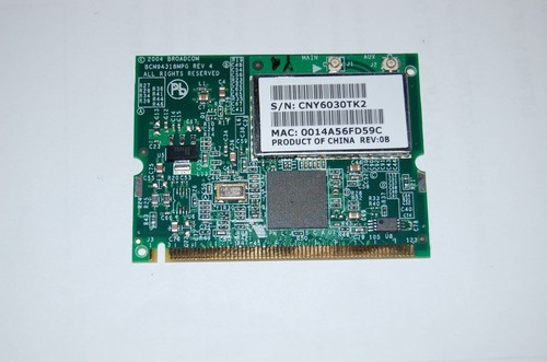 Broadcom bcm94318mpg scheda - broadcom,