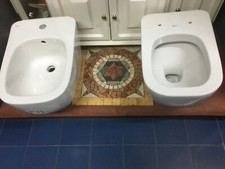 IDEAL STANDARD IMAGINE  COPPIA  Vaso + Bidet SOSPESI FILOMURO CON COPRIWC 