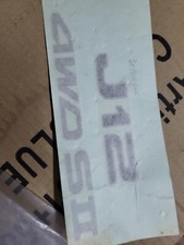 791527190 ORIGINALE SUBARU  SCRITTA ADESIVA J12 4WD S II PER JUSTY 
