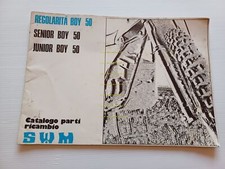 SWM 50 Senior Boy - Junior Boy 1977 catalogo ricambi TELAIO originale