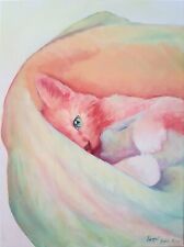 Quadro in Acrilico Dipinto A Mano Su Tela. Misure 40x30 cm