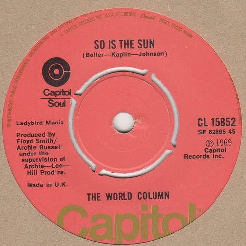 World column the sun - column,