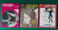 Carmelo Bene Tre riviste Sipario anni '69-'77-'79