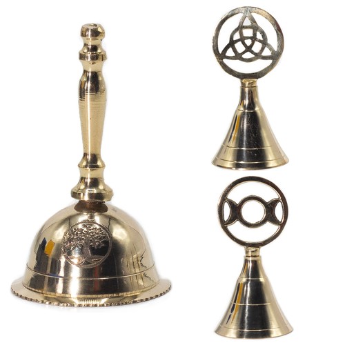 Solid brass altar - brass, bells