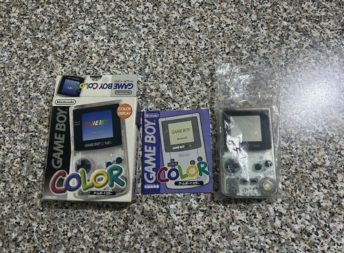 Nintendo game boy color clear - boy,
