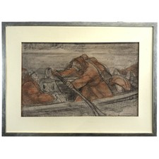 Disegno a sanguigna e