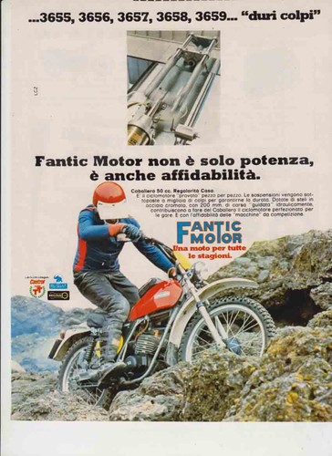 Advertising pubblicità fantic - advertising, pubblicità-fantic