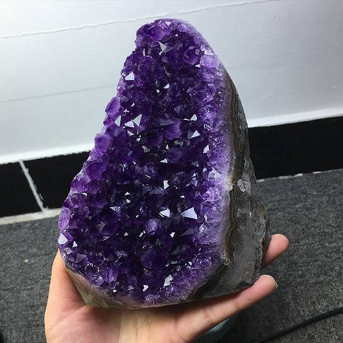600g ametista naturale geode - 600g+,