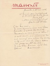 peintre belge Armand MASSONET