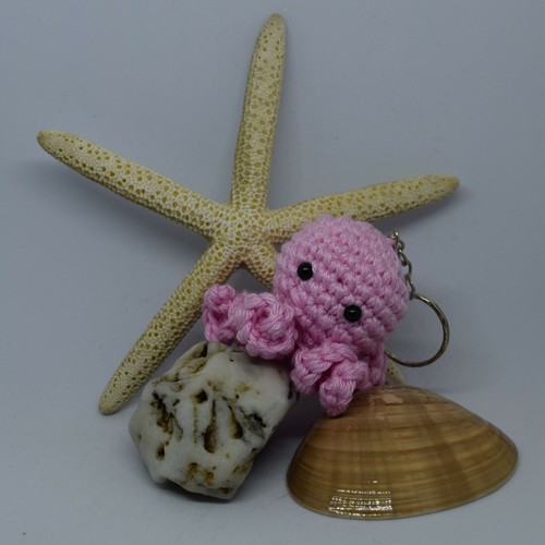 Portachiavi amigurumi forma - , di