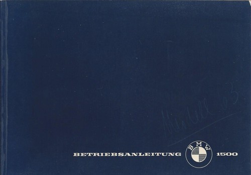 Bmw 1500 neue klasse - bmw,