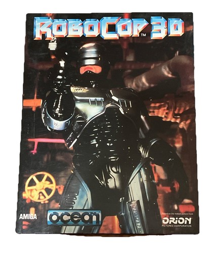 Robocop amiga big box - 3d,