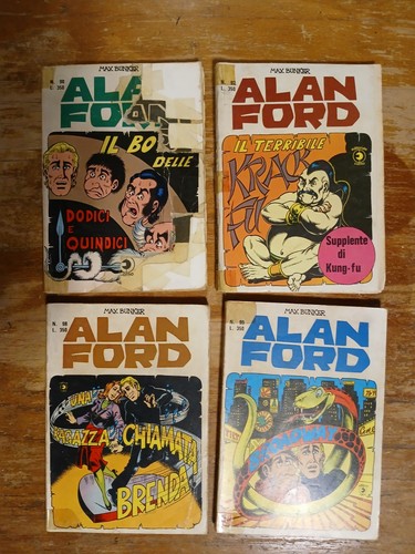 Lotto fumetti originali alan - lotto,