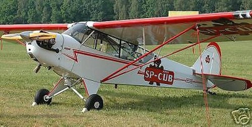 Modellino aereo piper cub - modellino, j-2