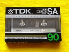 1x Nastro cassetta TDK SA 90