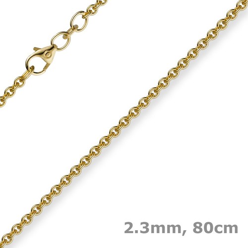 Collana catena rotonda in - collana, a