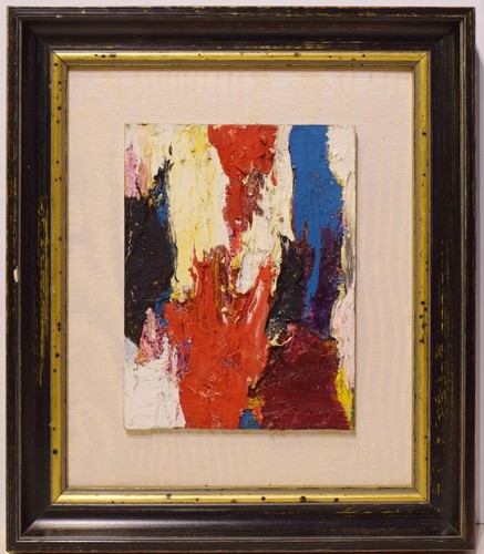 Dipinto gemalt olio materico - dipinto,
