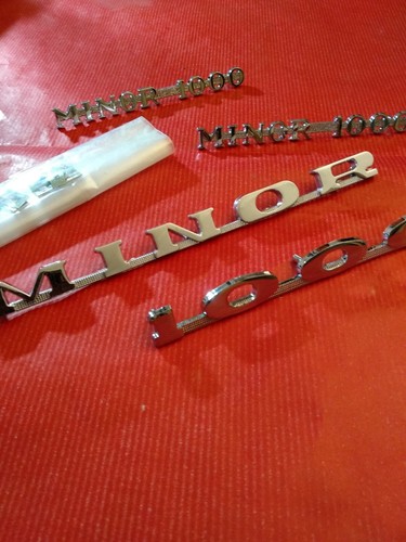 Serie scritte morris minor - scritte,