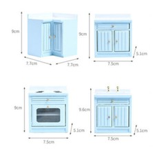 1SET casa delle bambole scala