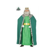 Costume Uomo Adulto Taglia L 52-54 Re Magi Magio Melchiorre Natale
