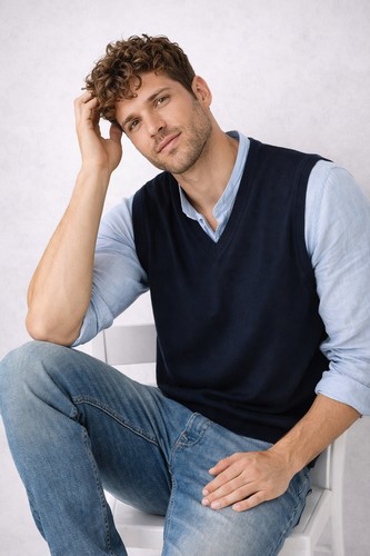 Pullover gilet smanicato - pullover,