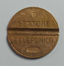 Gettone telefonico con segno - telefonico,