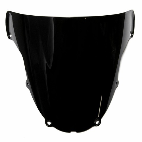 Parabrezza double bubble nero - double,