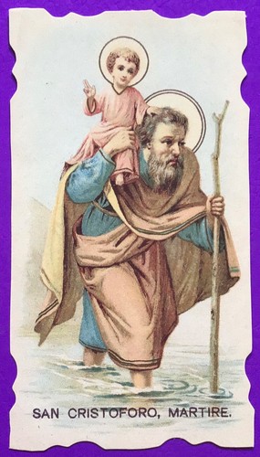 Santino holy card san - santino,