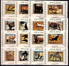 Umm Al Qiwain cammello zebra rinoceronte tigre orso polare panda gatto cavallo scimmia DeLuxe/3