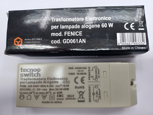 Trasformatore elettronico per - trasformatore,