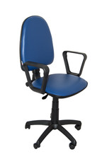 Sedia poltrona ufficio casa girevole ecopelle scrivania operativa made in italy