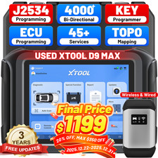 XTOOL D9 MAX J2534 ECU