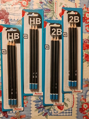 Matite auchan - 2b,