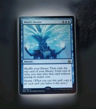 Carta Magic The Gathering Mind's Desire ~ Mazzi Duelli R 004/065 DDS EN/NM MTG